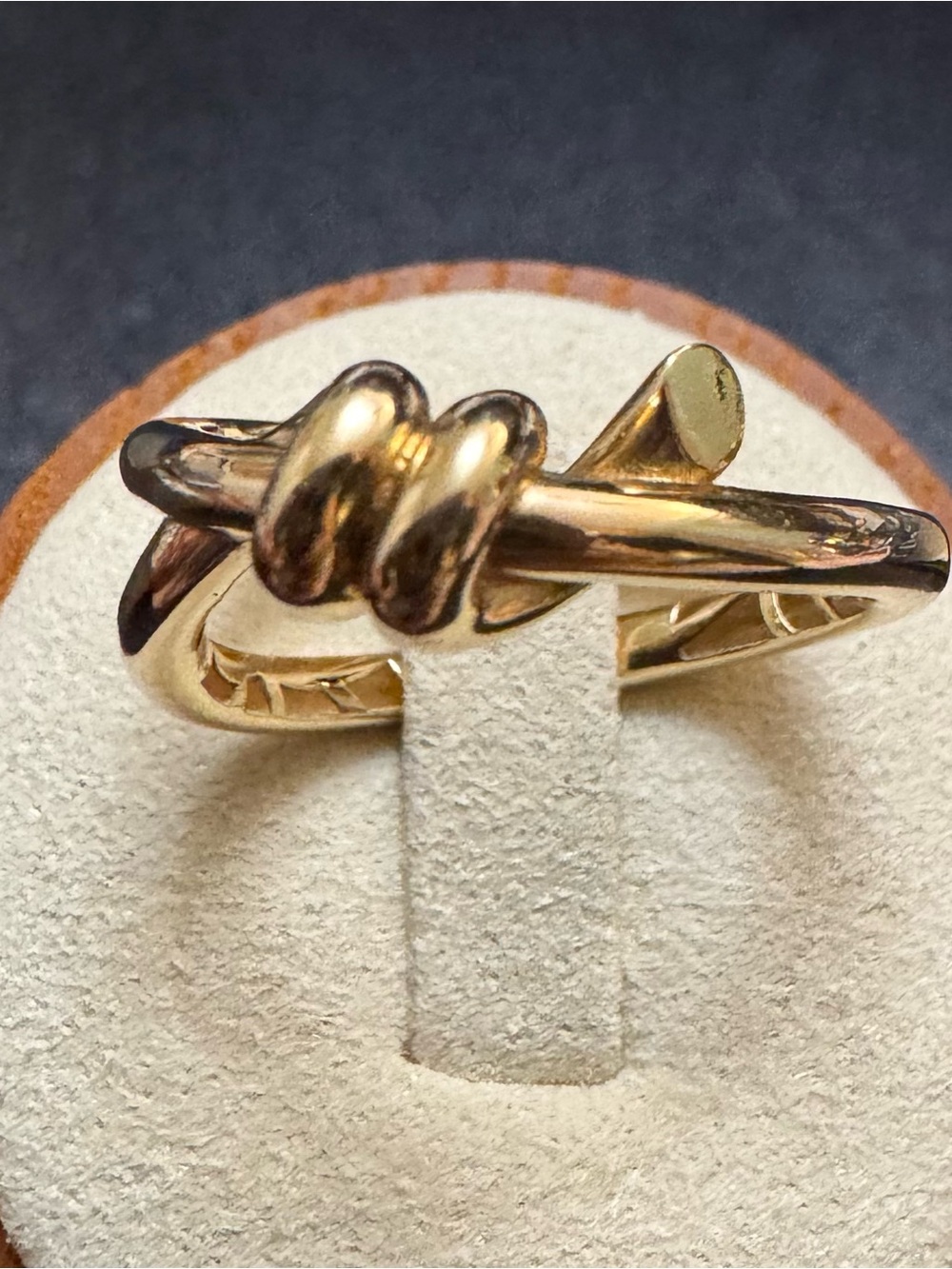 Classic Gold Knot Ring for Women